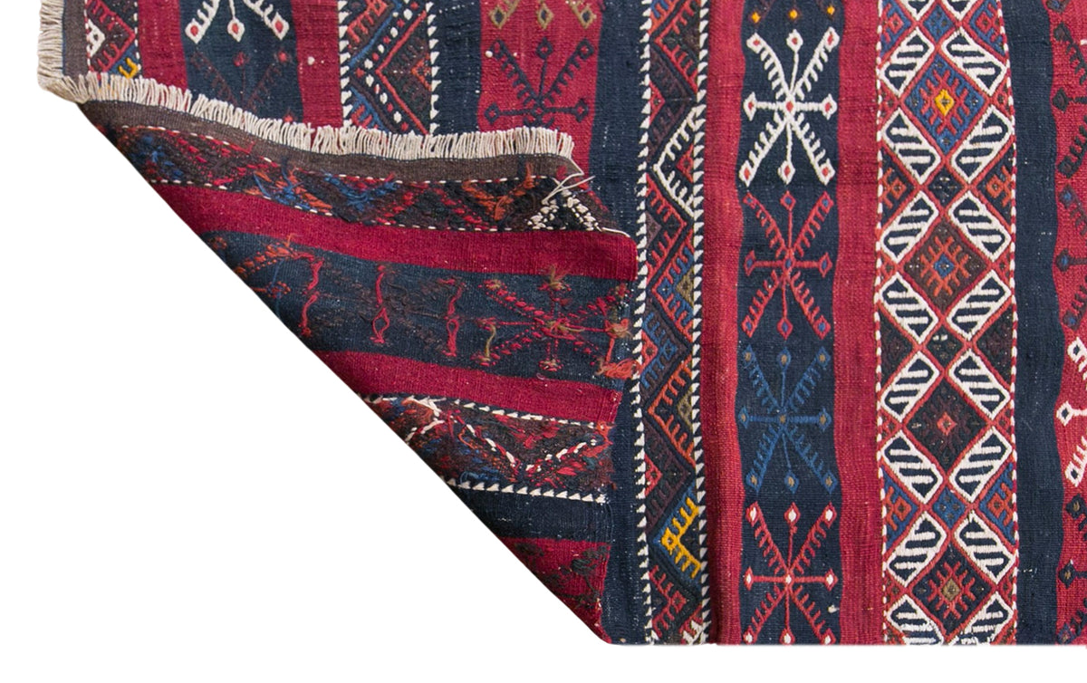 Antique Malatya Kilim, 78 x 95 cm / 2.6 x 3.1 feet