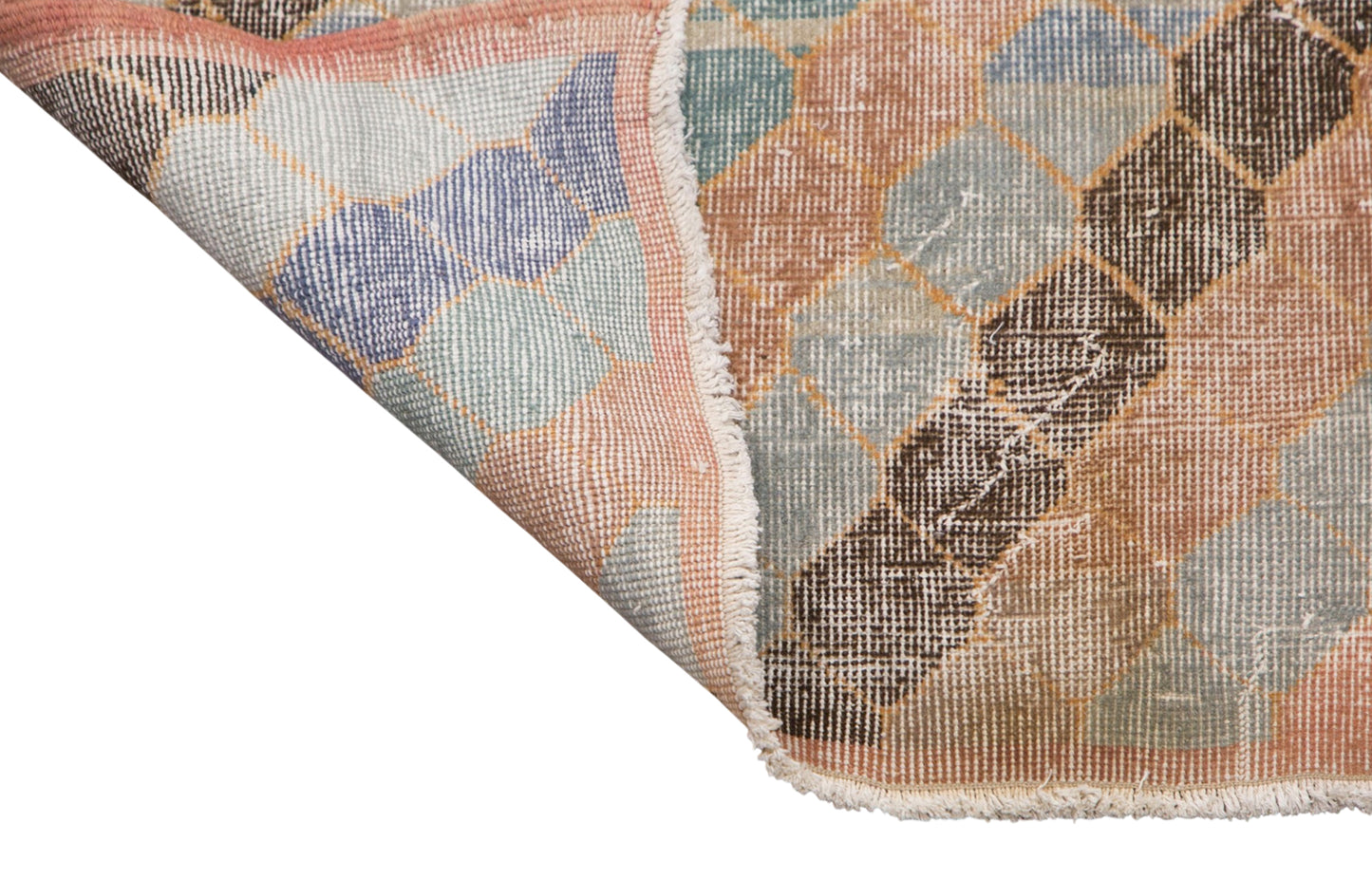 Turkish Runner Rug, 2x5.4 ft, 61x165 cm