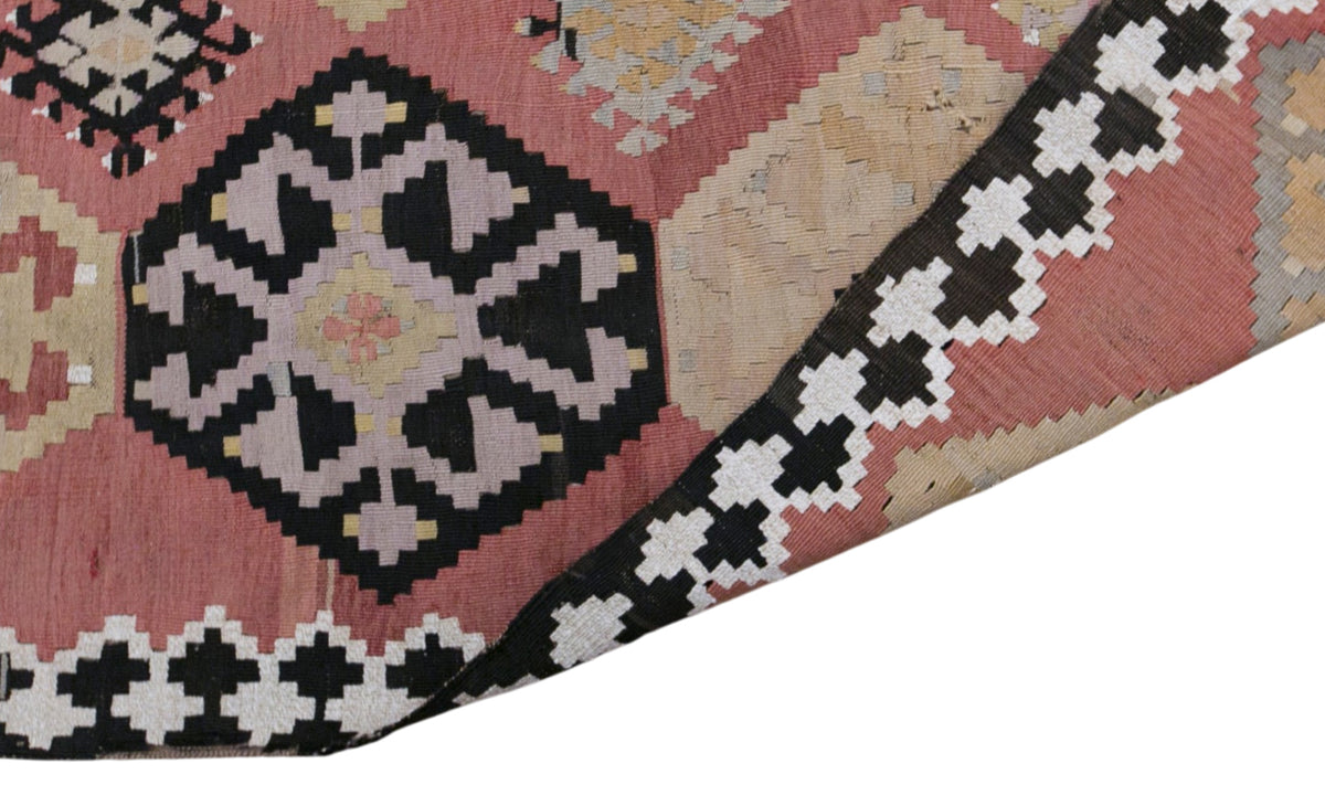 Vintage Caucasian Kilim, 168 x 365 cm / 5.5 x 12 feet