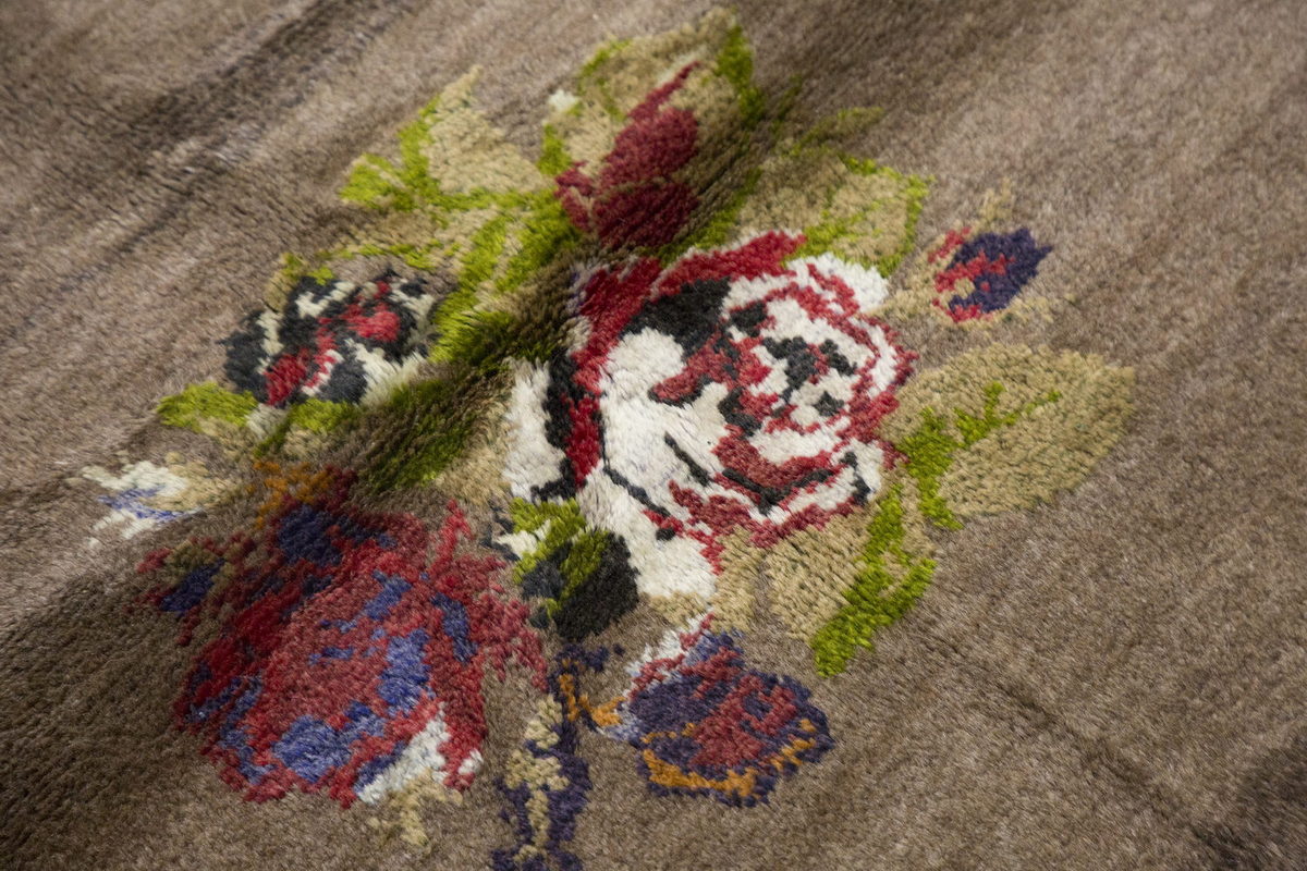 3'6"x6'7" ft Turkish Tulu,Tulu Rug, Karapınar Tulu Rug, Vintage Tulu 106 x 200 cm