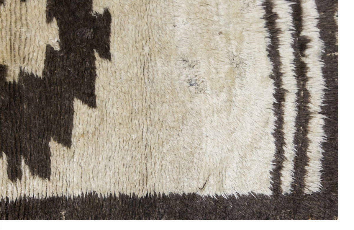 3'9"x5'7" ft Turkish Tulu,Tulu Rug, Karapınar Tulu Rug, Vintage Tulu 115 x 170 cm