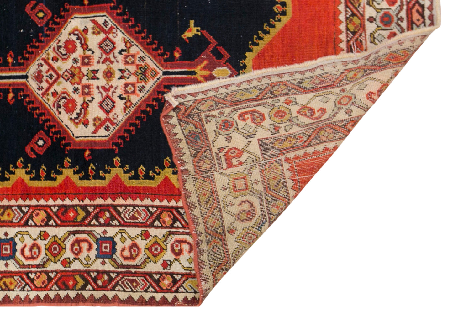 Vintage Turkish Runner Rug, 110 × 335 cm / 3.6 x 11 ft Handmade Wool Rug