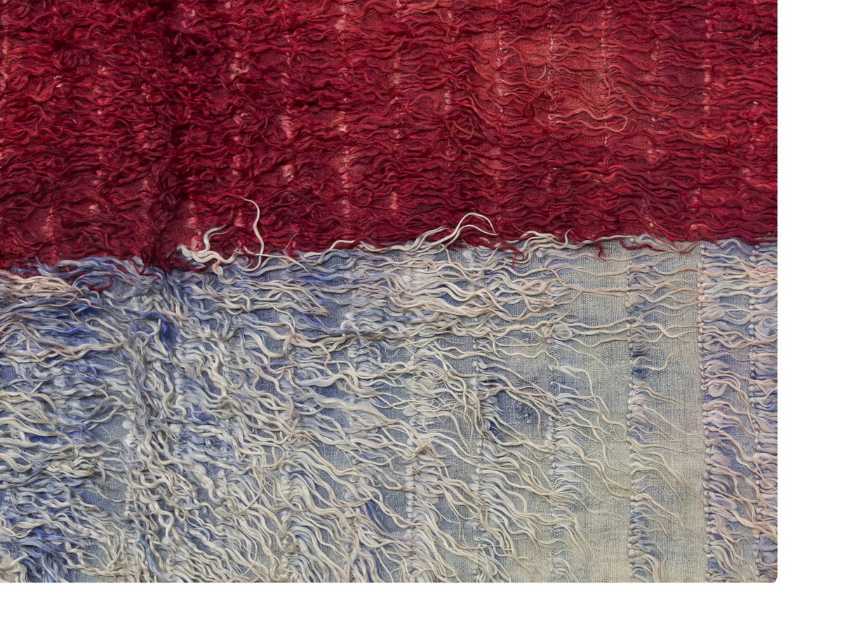 4'4"x5'7" ft Turkish Tulu,Tulu Rug, Karapınar Tulu Rug, Vintage Tulu 133 x 170 cm