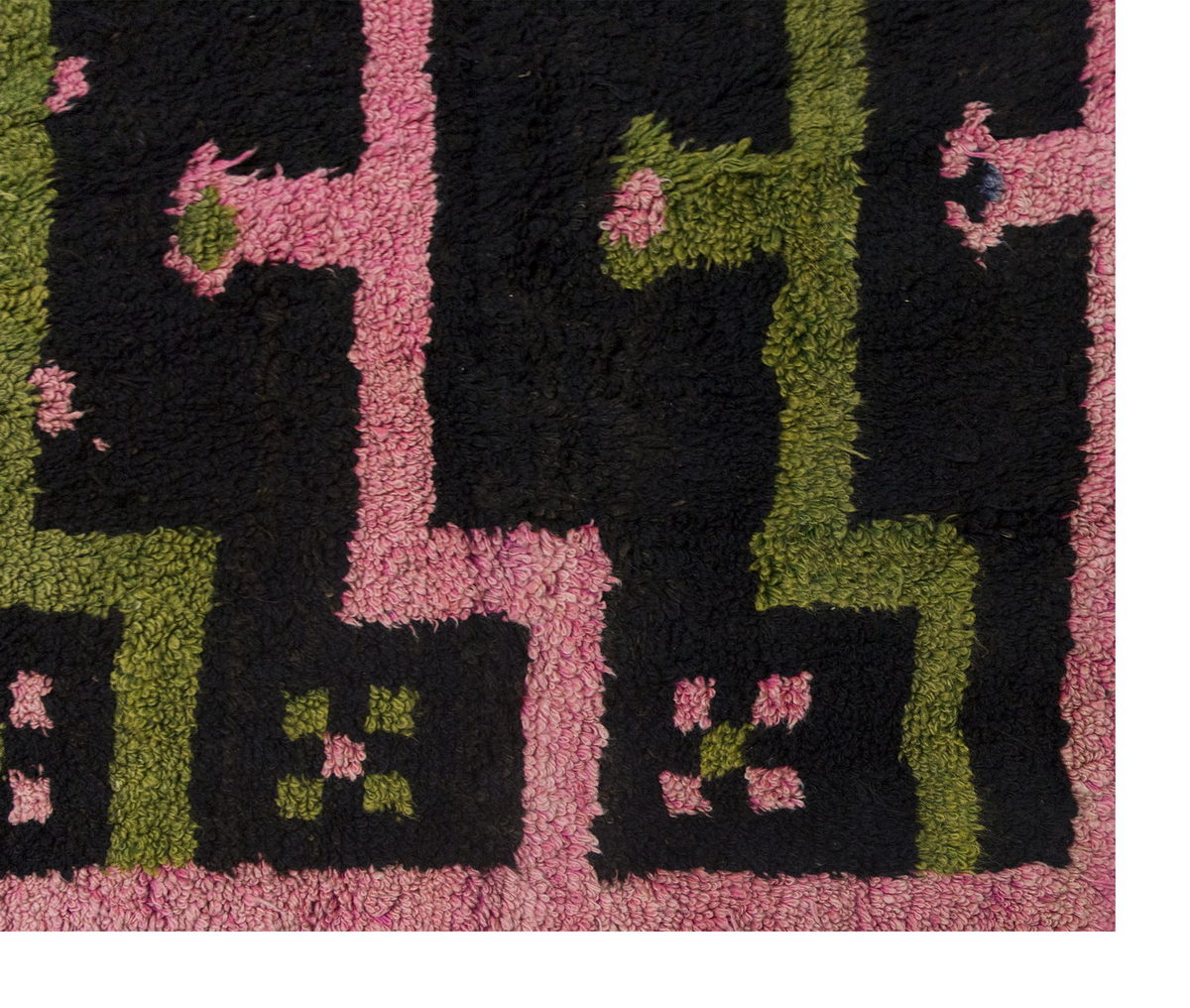 4'5"x7'7" ft Turkish Tulu,Tulu Rug, Karapınar Tulu Rug, Vintage Tulu 134 x 230 cm