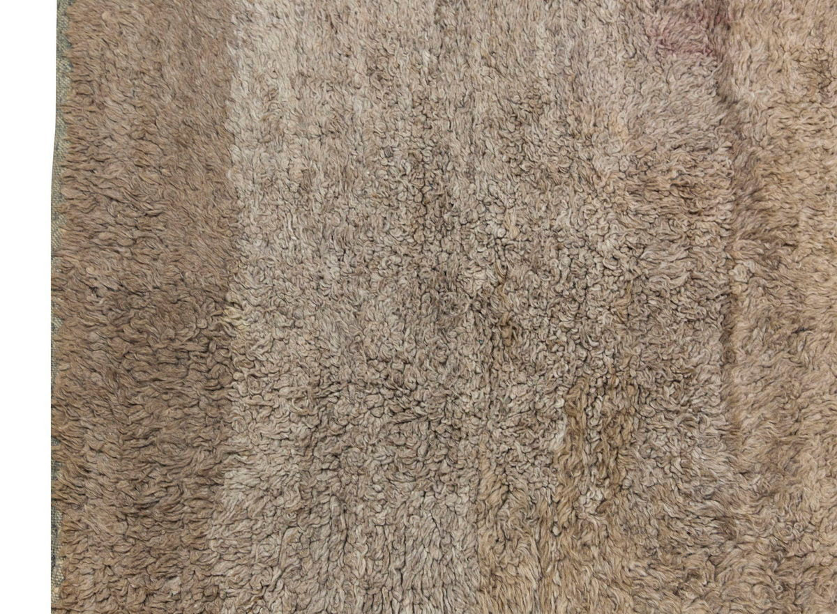 4'9"x10'7" ft Turkish Tulu,Tulu Rug, Karapınar Tulu Rug, Vintage Tulu 145 x 322 cm