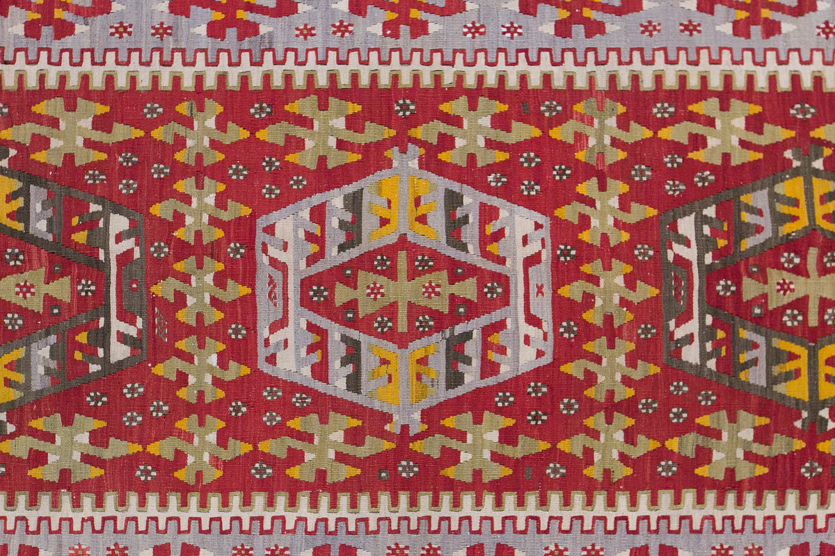 Vintage Oushak Kilim, 170 x 310 cm / 5.6 x 10 feet