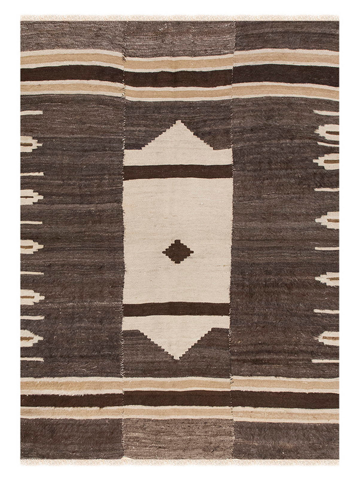 4x6, 3'11 x 5'11 ft, Siirt Blanket Kilim Rug, Siirt Blanket