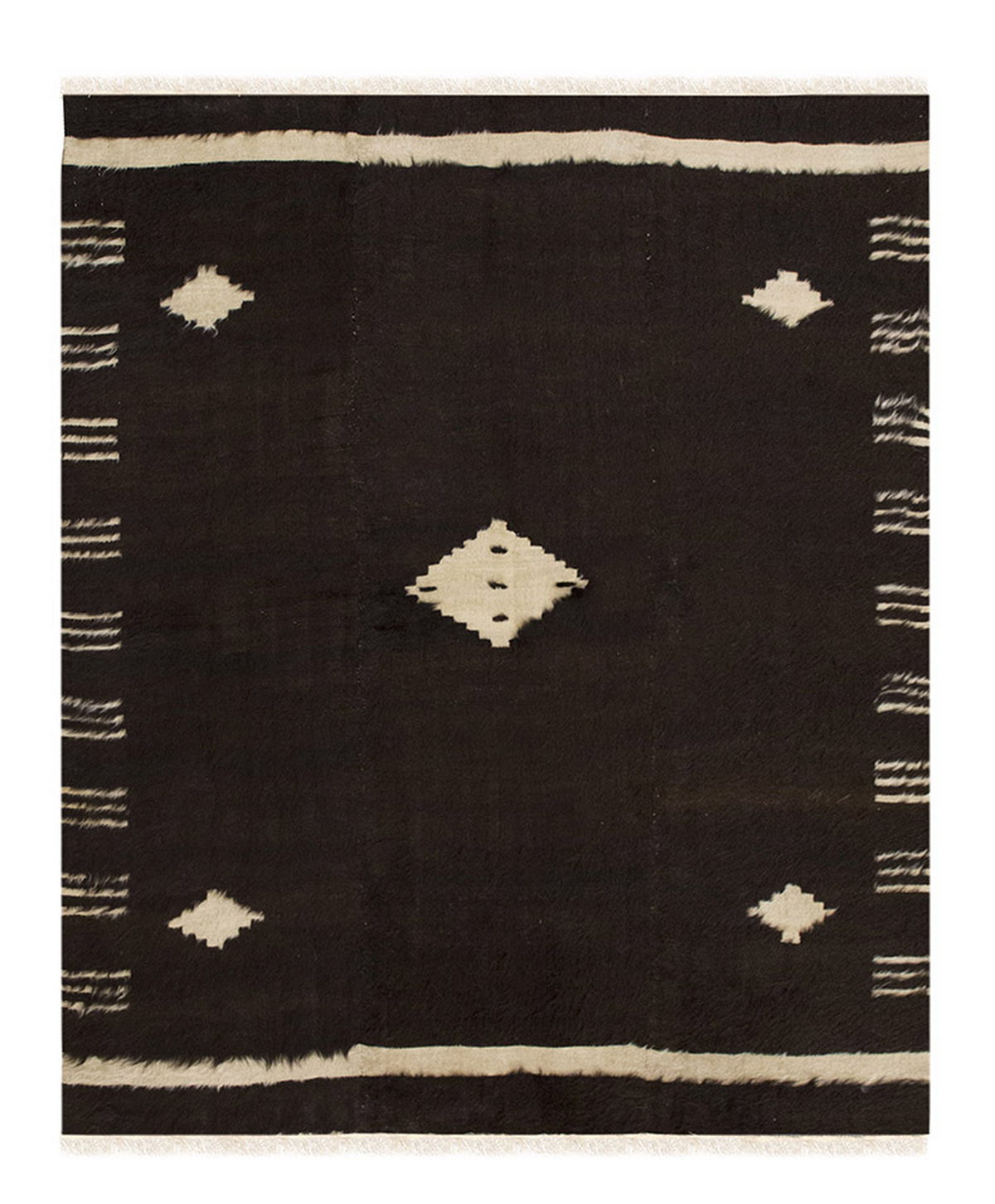 4x6, 4'5 x 5'8 ft, Siirt Blanket Kilim Rug, Siirt Blanket