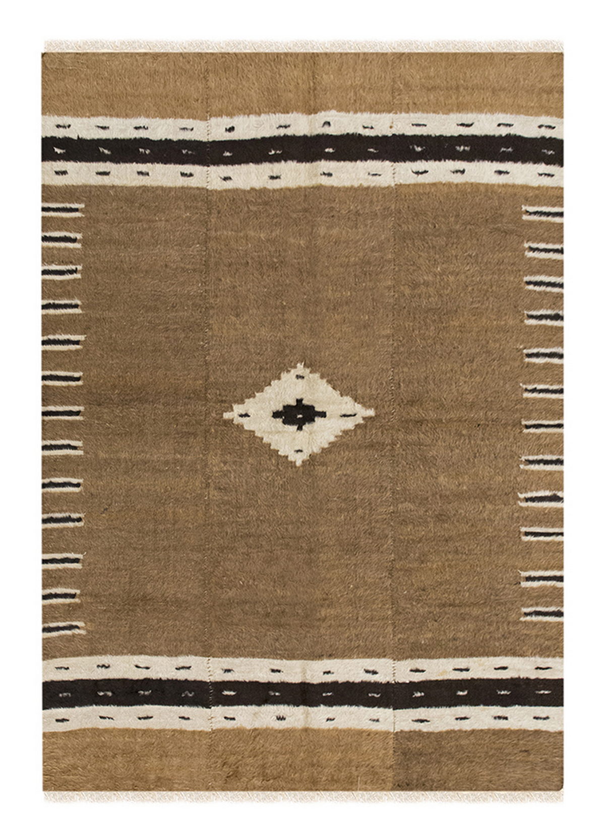 4x7, 4'2 x 6'6 ft, Siirt Blanket Kilim Rug, Siirt Blanket