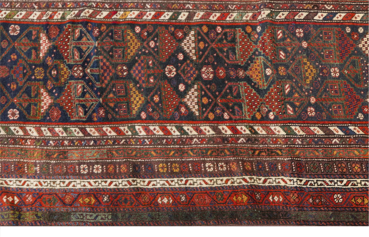 Vintage Turkish Oushak Rug Runner 116 x 484 cm / 3'1x 15'1 feet
