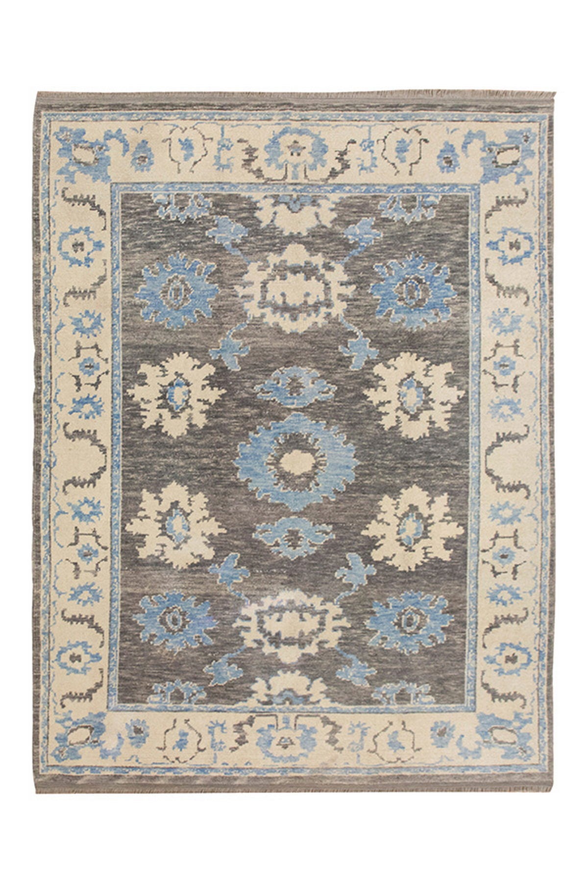 6x8 Geniune Oushak Rug, Turkish Carpet, New Production Handmade Rug, 5'11 x 7'8 ft, 180x234 cm