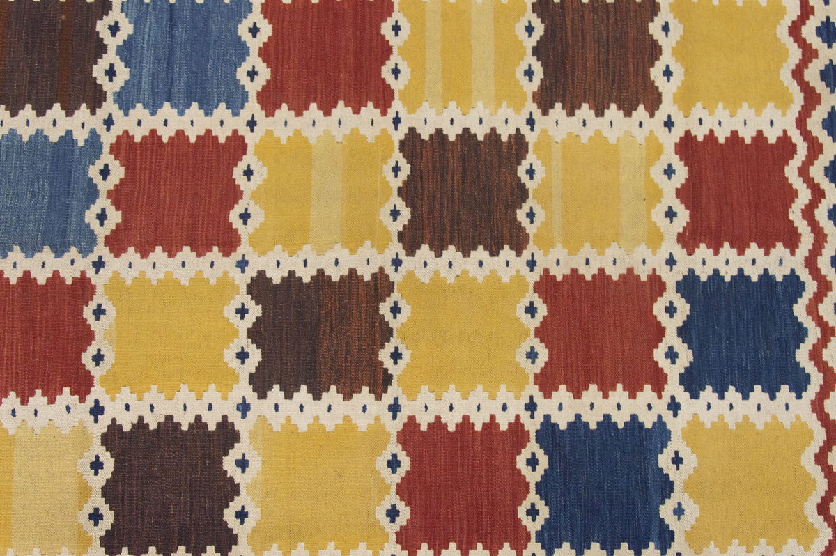 Handspun Wool Kilim Rug, New Kilim Rug, Natural Color Kilim, 4.4x5.9 feet Kilim,4x6 Kilim Rug,Turkish Kilim Rug,Oushak Kilim,Handwoven Kilim
