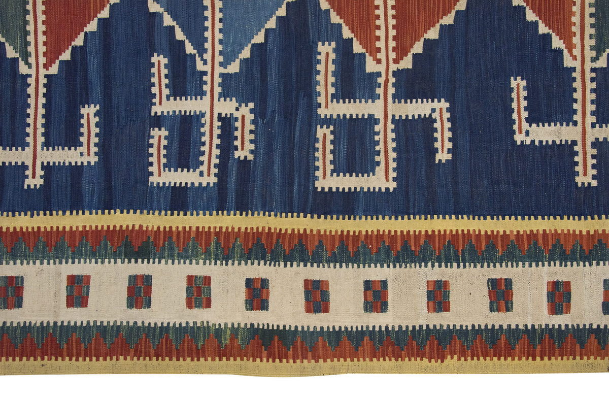 Handspun Wool Kilim Rug, New Kilim Rug, Natural Color Kilim, 5.5x7.7 feet Kilim,5x8 Kilim Rug,Turkish Kilim Rug,Oushak Kilim,Handwoven Kilim