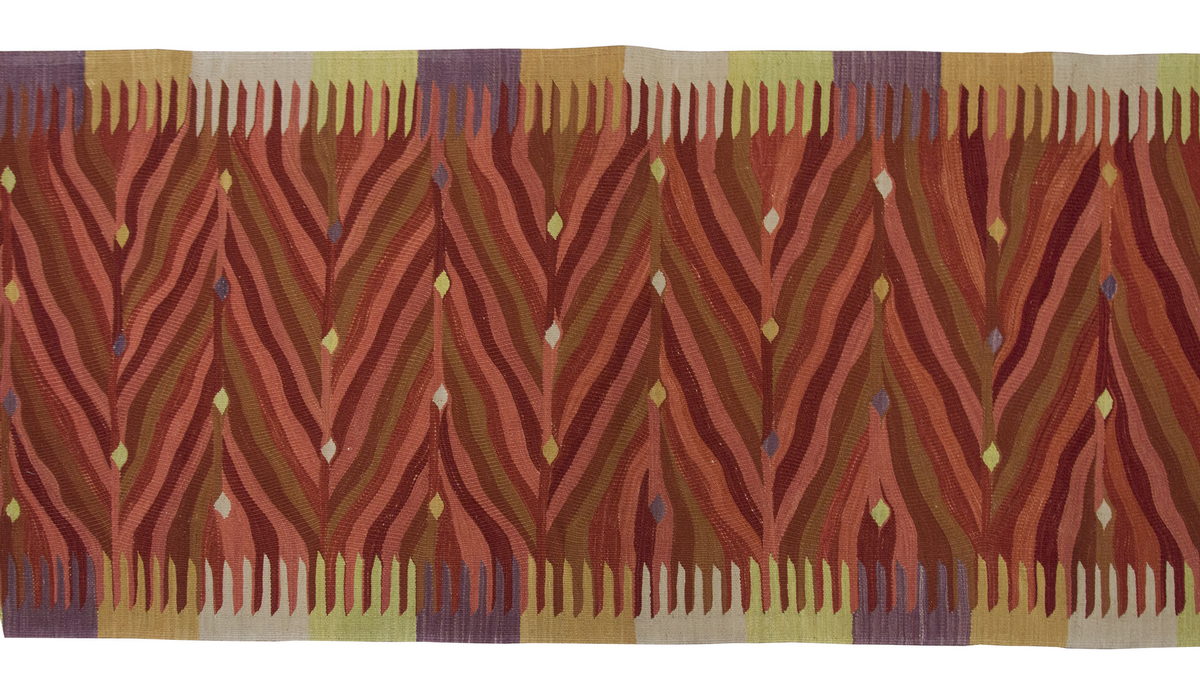 Handwoven Kilim,Turkish Kilim Rug,Oushak Kilim,Handspun Wool Kilim Rug,New Kilim Rug, Natural Color Kilim, 2'8 x 7'6 feet Kilim,3x8 Kilim Rug