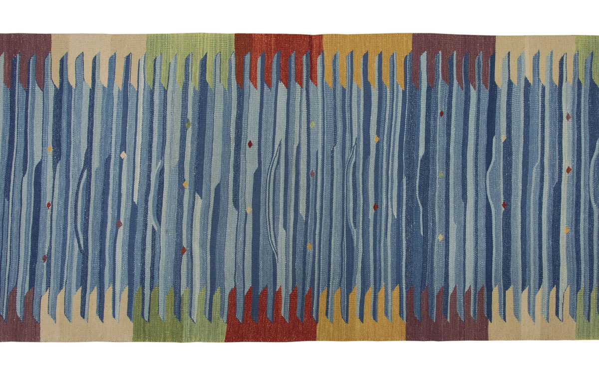 Natural Color Kilim, Oushak Kilim,Handspun Wool Kilim Rug,Handwoven Kilim,New Kilim Rug, 2'9 x 10 feet Kilim,3x10 Kilim Rug,Turkish Kilim Rug
