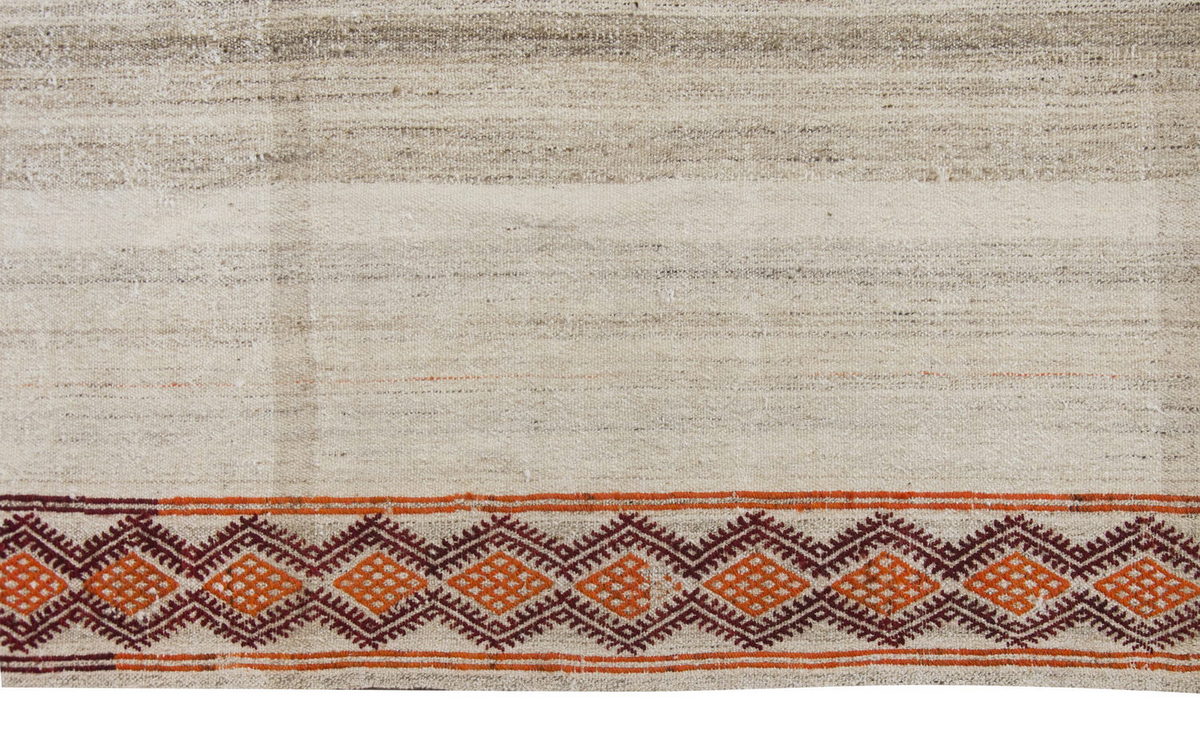 Neutral Kilim 10" x 16'9" feet 300 x 510 cm