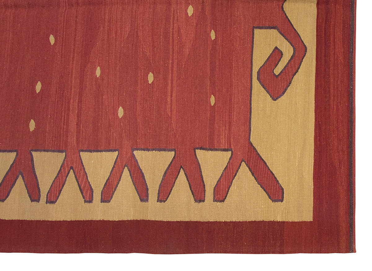 New Handmade Kilim 6 x 8'4 feet 179 x 253 cm
