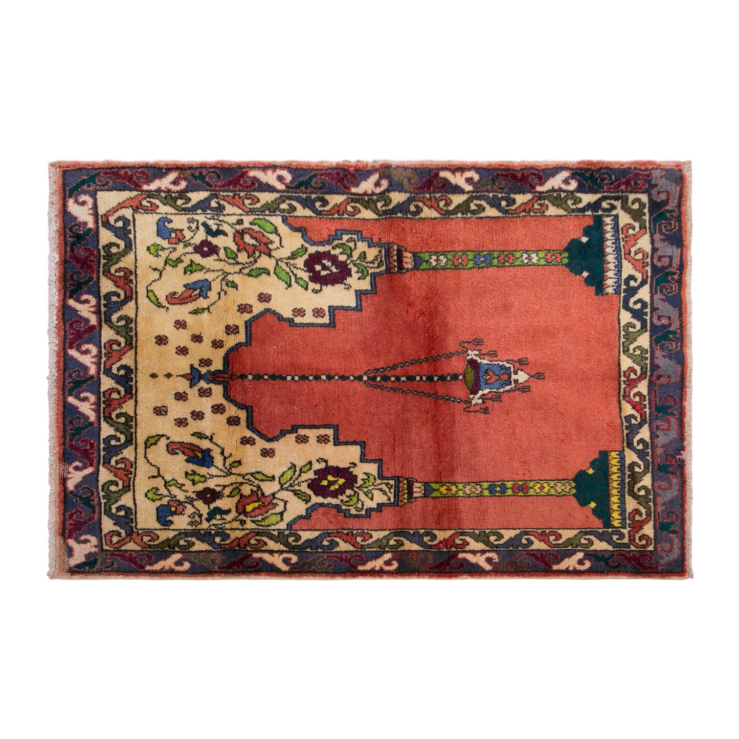 Prayer Rug 4 x 5.1 feet 122 x 156 cm
