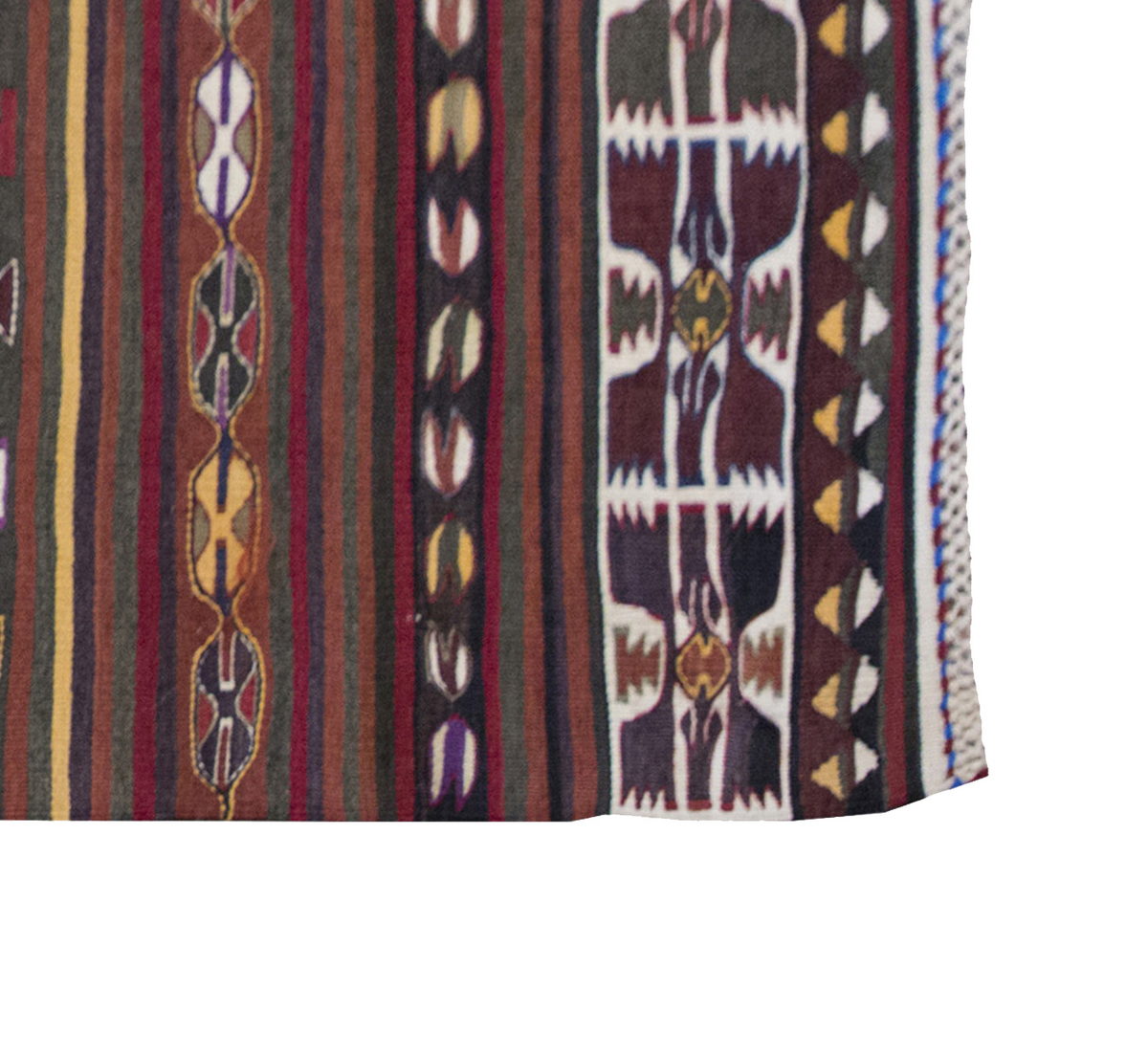 Vintage Kilim Rug,Konya Kilim 2'7" x 4'4" feet 80 x 132 cm