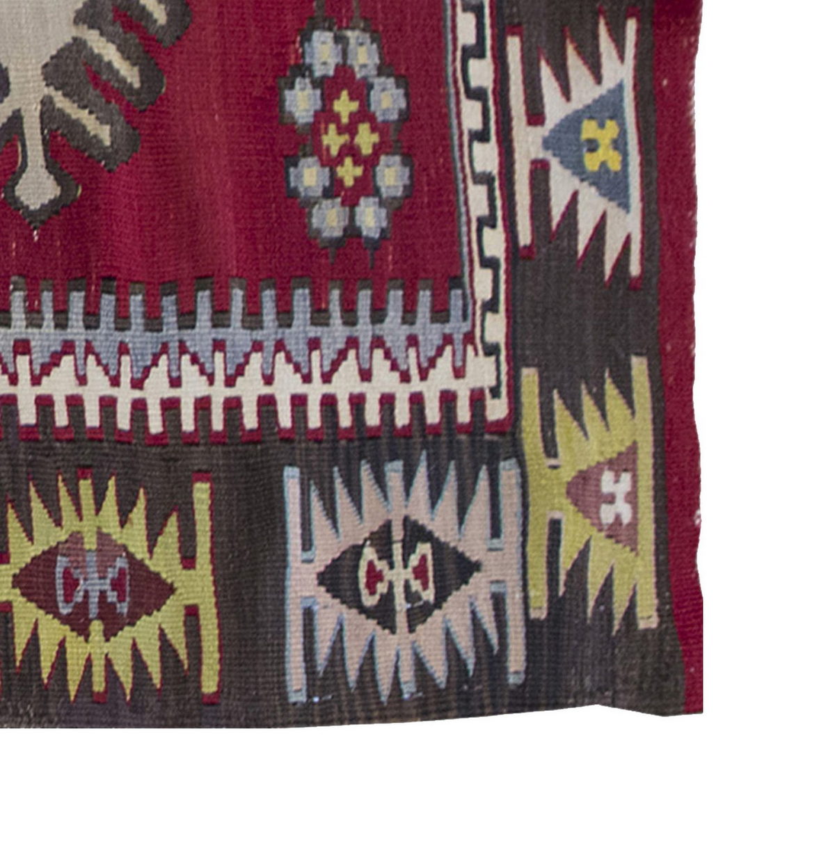 Vintage Kilim Rug,Kayseri Kilim 2'7" x 4'7" feet 78 x 140 cm