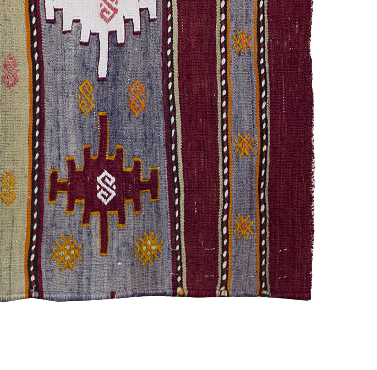 Vintage Kilim Rug,Sivas Kilim 3" x 4'2" feet 89 x 128 cm