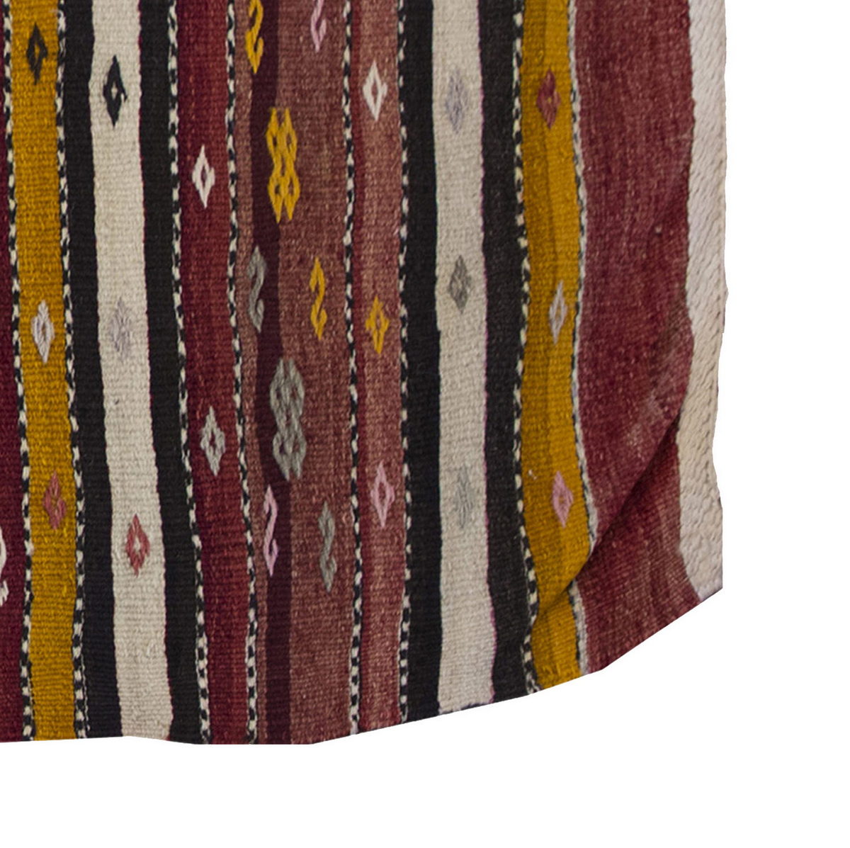 Vintage Kilim Rug,Konya Kilim 3'1" x 4'3" feet 94 x 130 cm