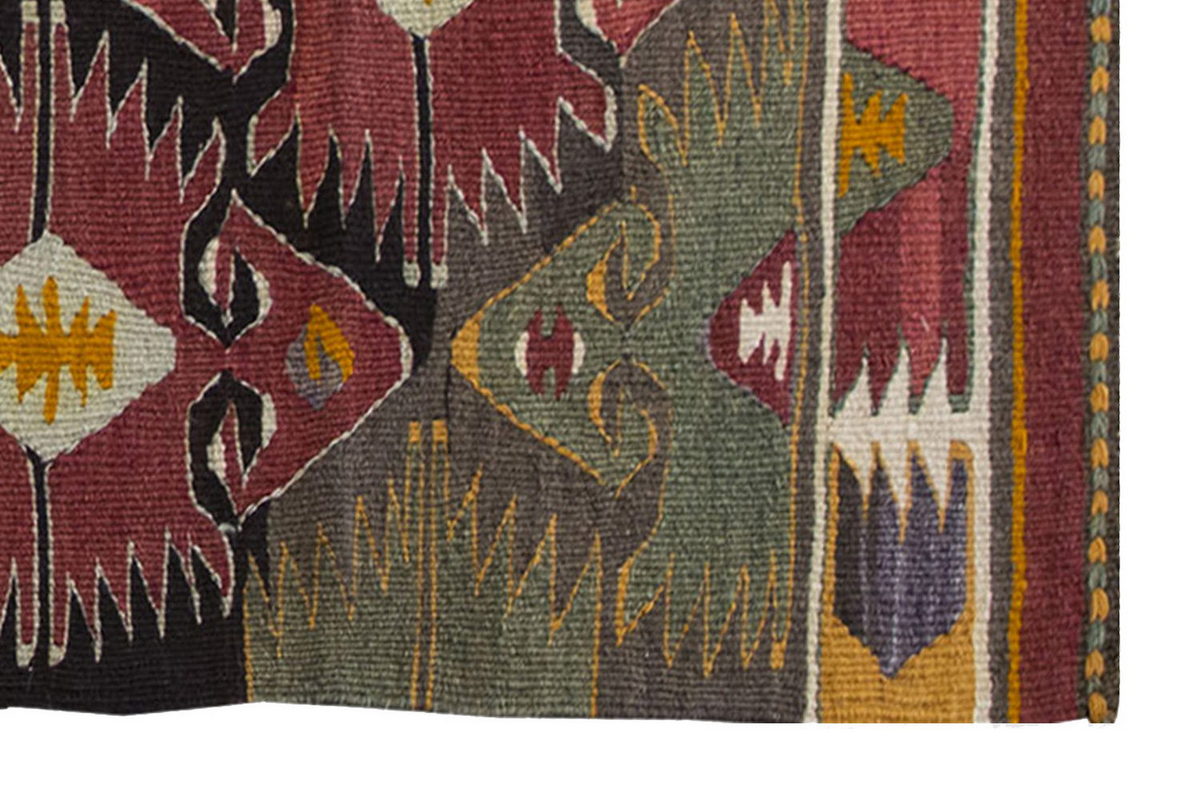 Vintage Kilim Rug,Annamur Kilim 3'2" x 4'5" feet 96 x 135 cm