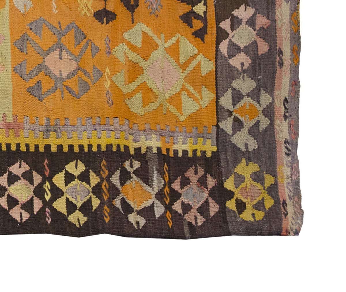 Vintage Kilim Rug,Konya Kilim 3'2" x 5" feet 96 x 150 cm
