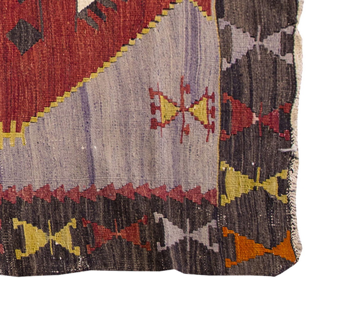 Vintage Kilim Rug,Emirdağ Kilim 3'5" x 5" feet 105 x 154 cm