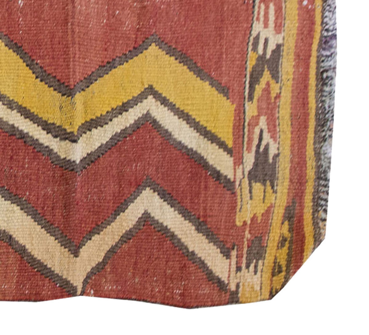 Vintage Kilim Rug,Manastır Kilim 3'5" x 5'8" feet 105 x 172 cm