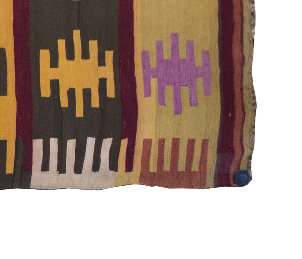 Vintage Kilim Rug,Konya Kilim 4" x 6'2" feet 116 x 187 cm