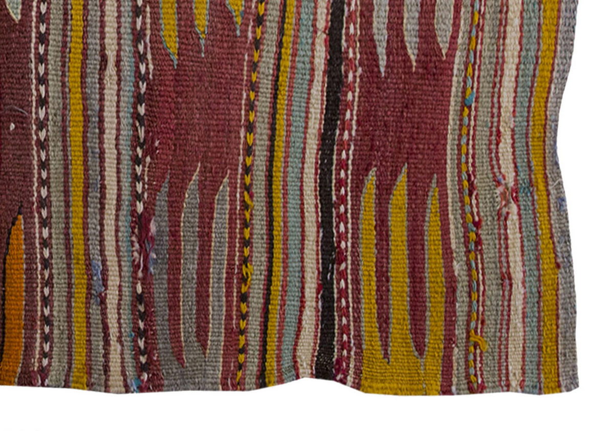 Vintage Kilim Rug,Afyon Kilim 2'5" x 3'2" feet 74 x 107 cm