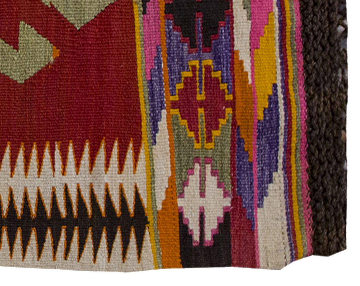Vintage Kilim Rug,Anamur Kilim 2'6" x 3'9" feet 77 x 115 cm