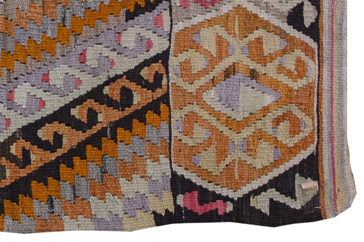 Vintage Kilim Rug,Fethiye Kilim 2'6" x 4" feet 75 x 124 cm