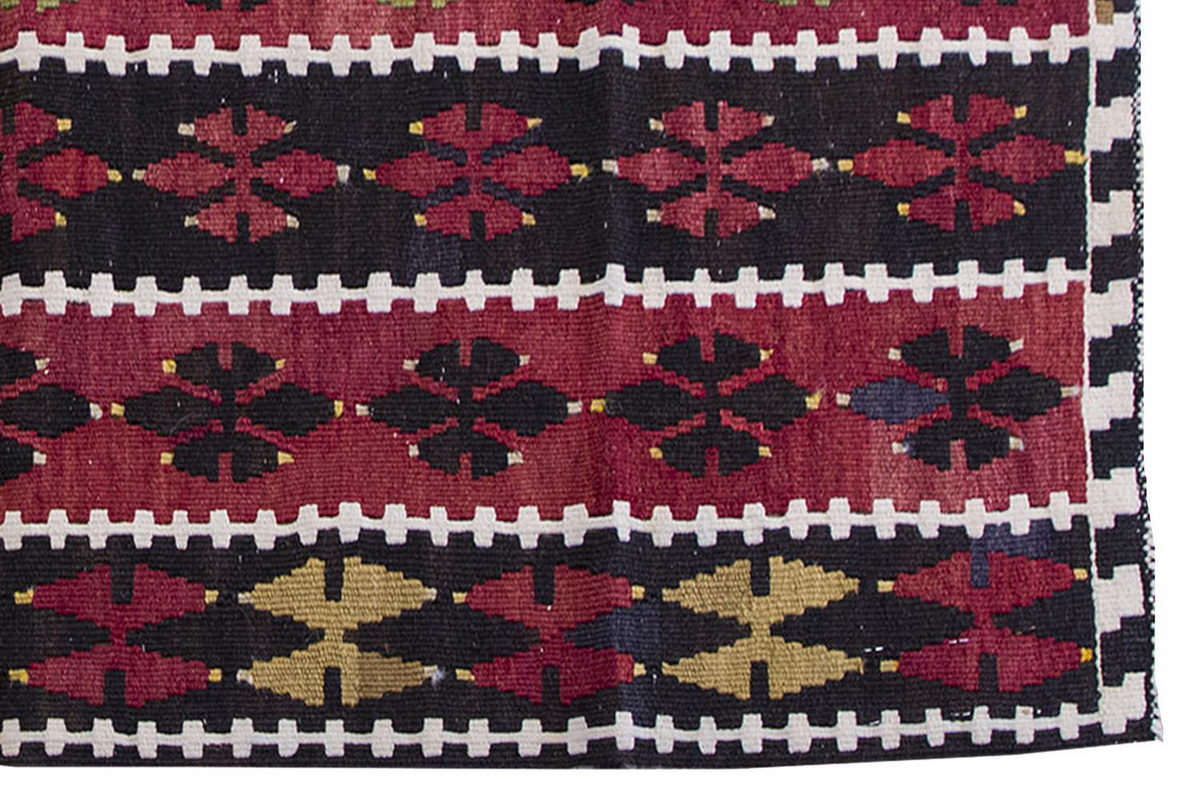 Vintage Kilim Rug,Malatya Sinan Kilim 3" x 4'6" feet 90 x 138 cm