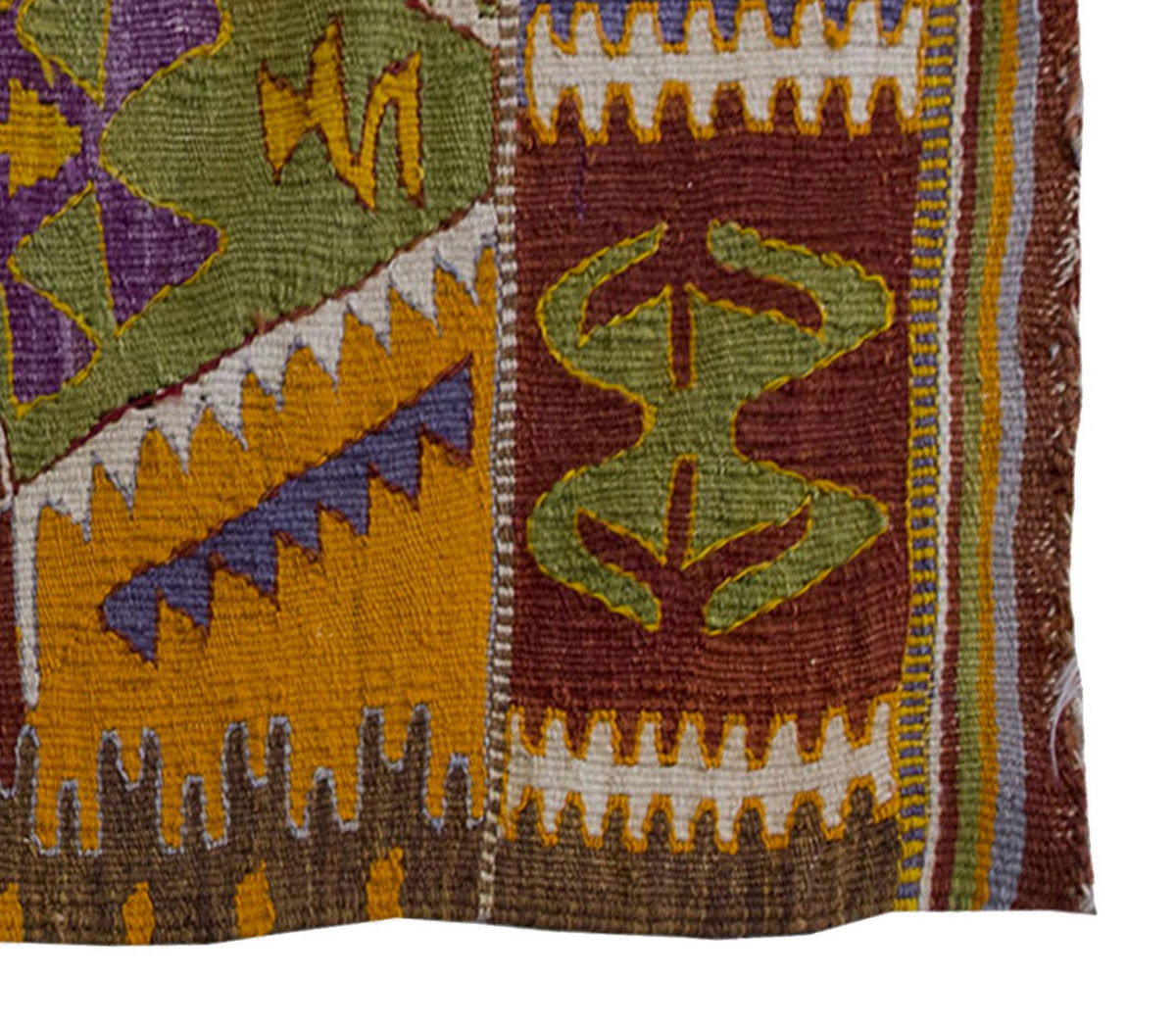 Vintage Kilim Rug,Nmadic Barak Kilim 3" x 4'7" feet 90 x 140 cm