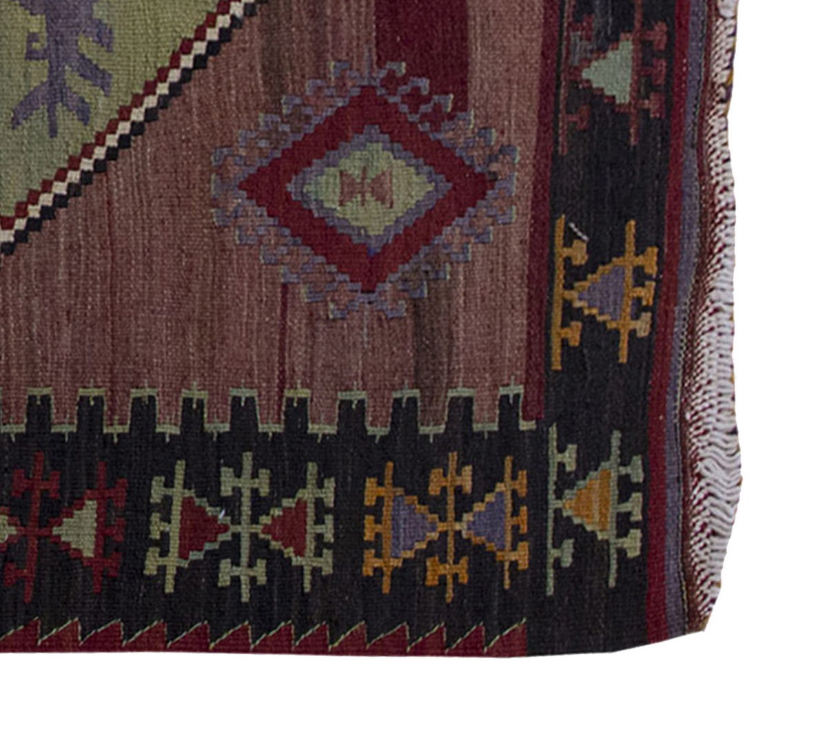 Vintage Kilim Rug,Afyon Emirdağ Kilim 3'3" x 5" feet 99 x 152 cm