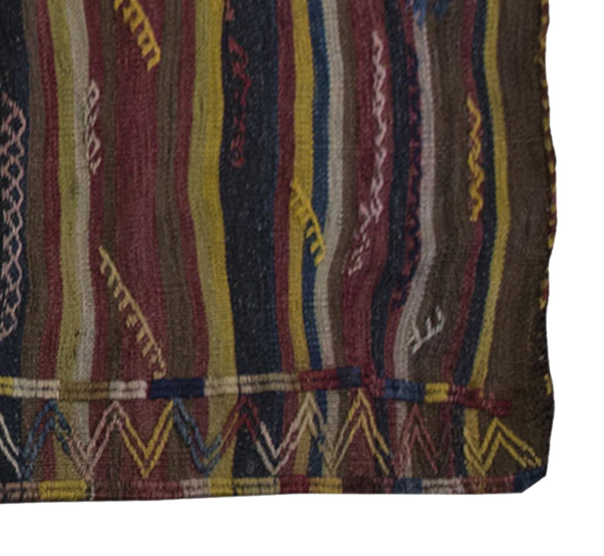 Vintage Kilim Rug,Konya Kilim 3'6" x 6" feet 106 x 180 cm