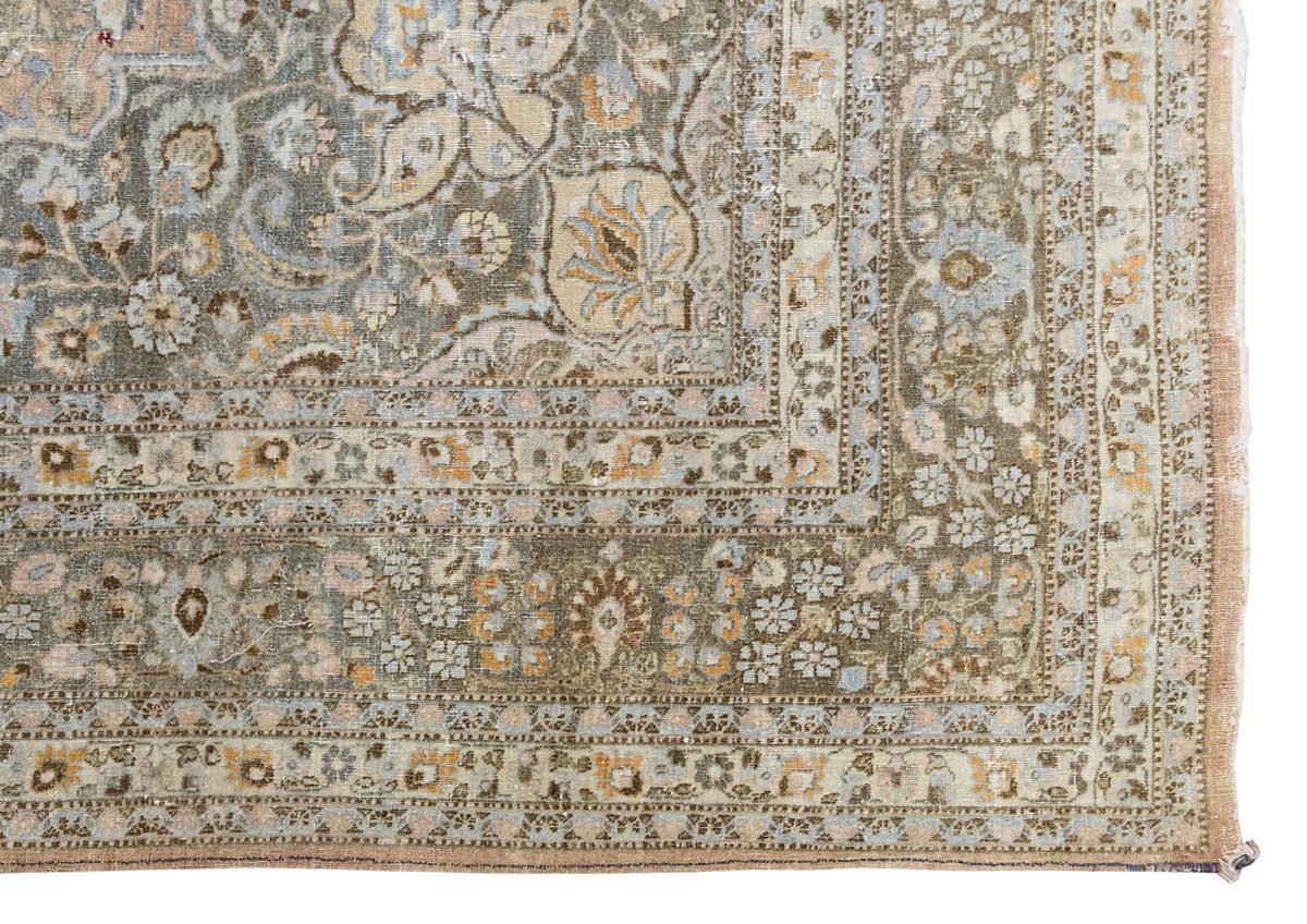 Vintage Large Rug, Oushak Area Rug, 8'3" x 10'6" feet 252 x 320 cm