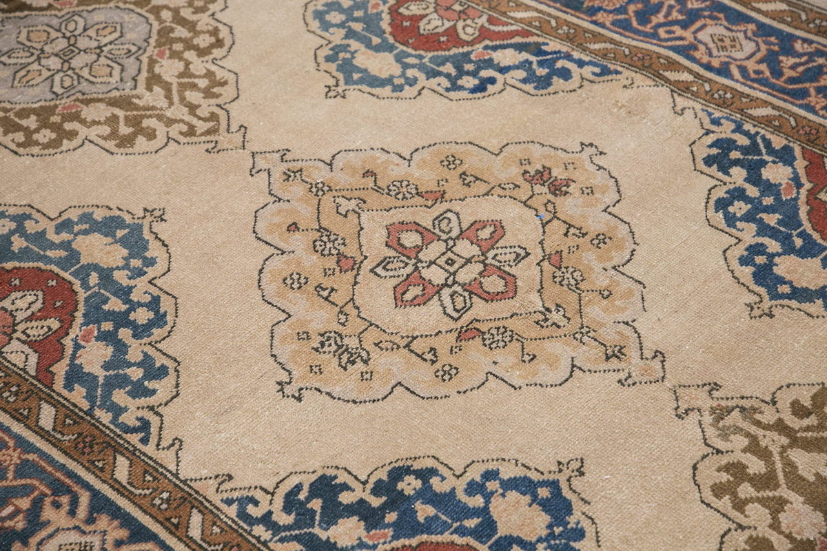 Vintage Large Rug, Oushak Area Rug 4'11" x 12'10" feet 150 x 390 cm
