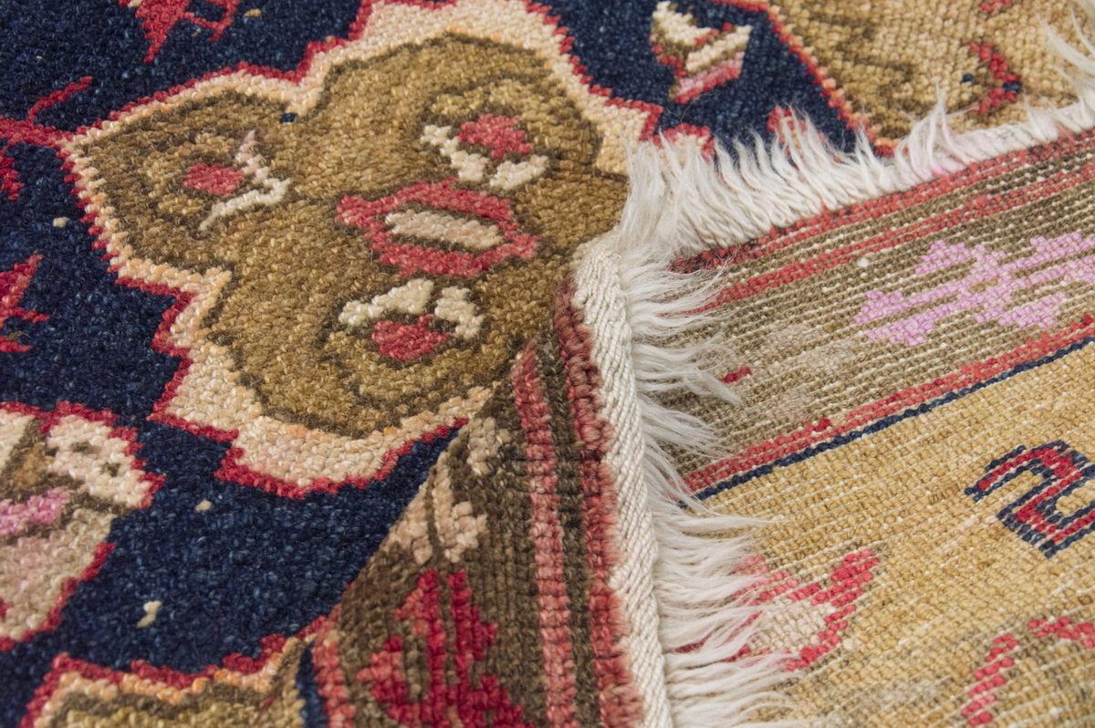 Vintage Large Rug, Oushak Area Rug 4'11" x 12'7" feet 150 x 383 cm