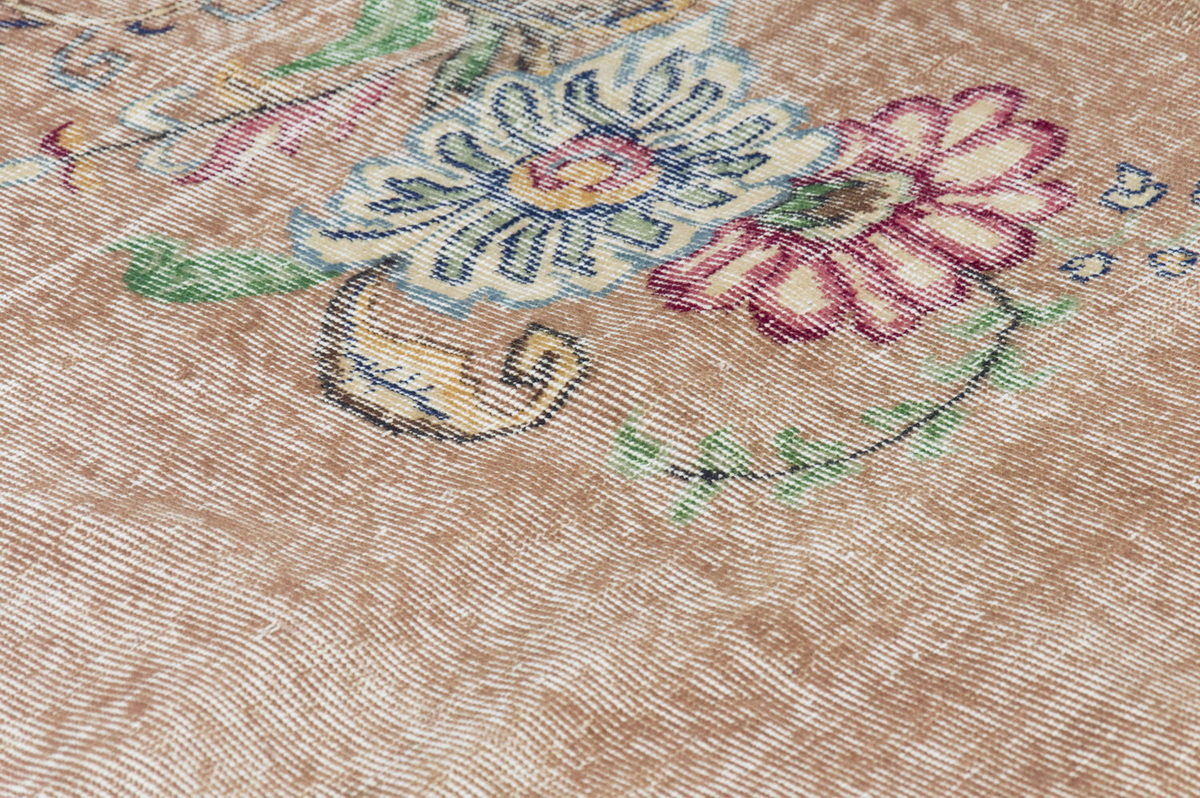 Vintage Large Rug, Oushak Area Rug 5'10" x 9 feet 178 x 275 cm