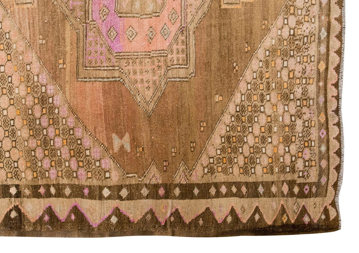Vintage Large Rug, Oushak Area Rug 5'10 x 11'5 feet 178 x 347 cm