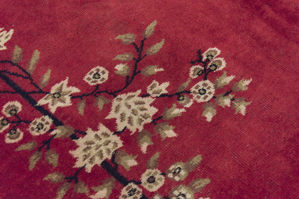 Vintage Large Rug, Oushak Area Rug 5'4" x 8'6" feet 162 x 260 cm
