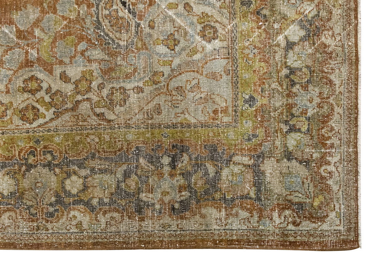Vintage Large Rug, Oushak Area Rug 6'11" x 10'4" feet 210 x 314 cm