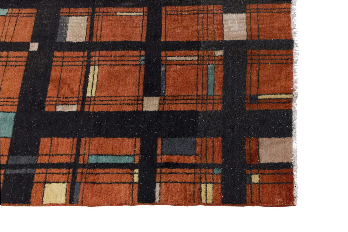 Vintage Large Rug, Oushak Area Rug 6'11 x 10'2 feet 210 x 310 cm