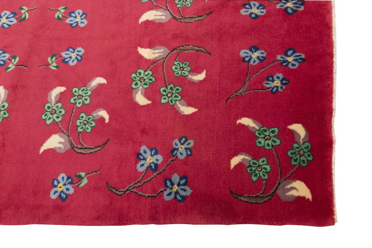 Vintage Large Rug, Oushak Area Rug 6'4 x 9'6 feet 192 x 290 cm