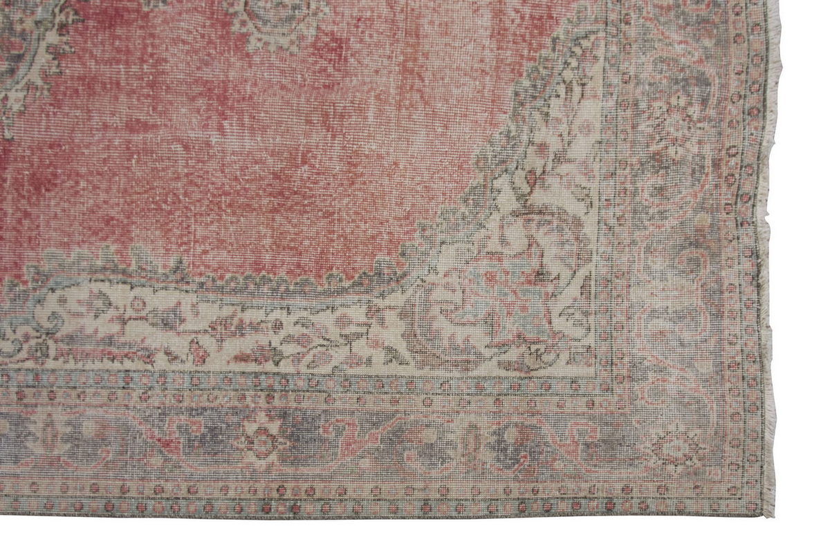 Vintage Large Rug, Oushak Area Rug 6'9" x 10'8" feet 206 x 324 cm