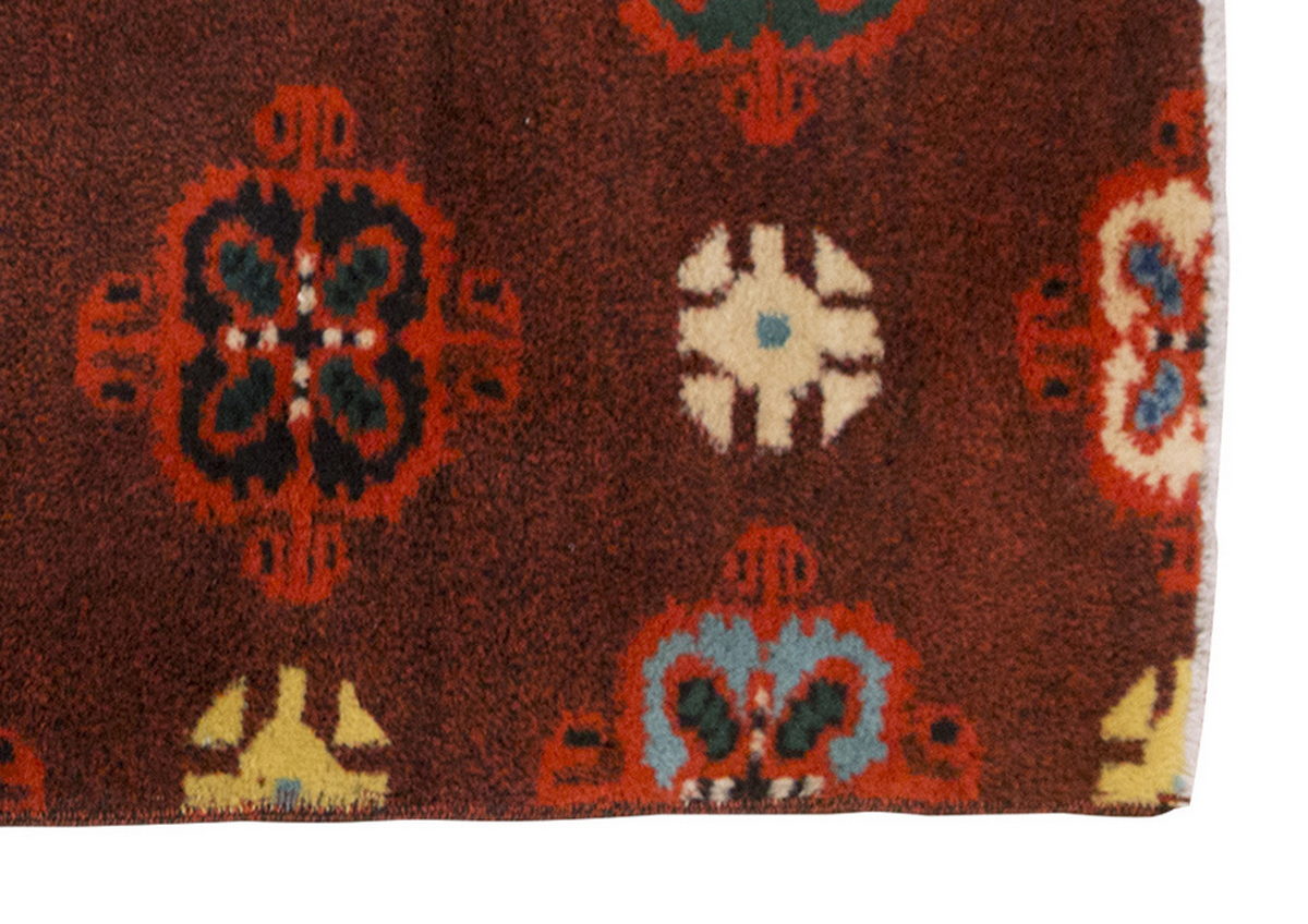 Vintage Rug 3'10" x 7'1 feet 118 x 217 cm