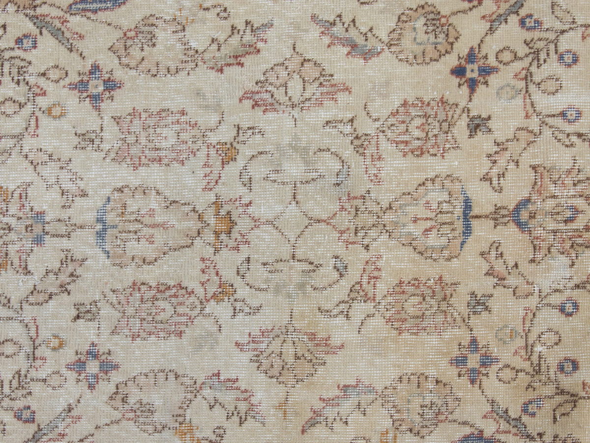Vintage Rug 3'7" x 8'6" feet 110 x 260 cm